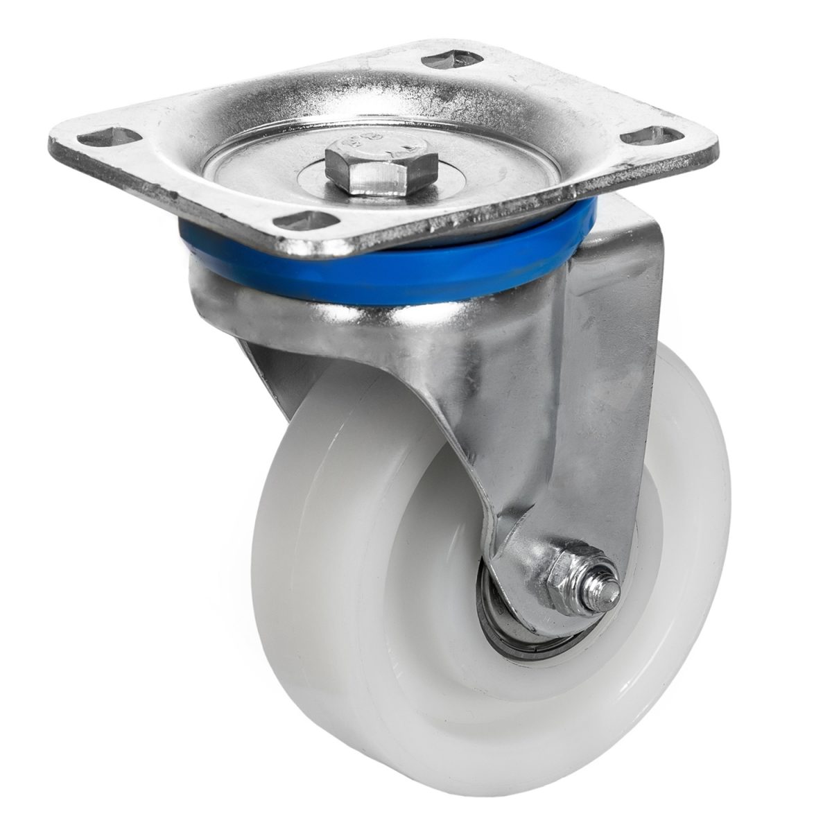 Ball Bearing Swivel Zinc Plated Reinforced nylon Casters Professional Wheels